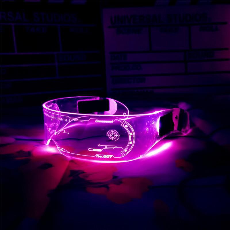 Colorful Flashing Sunglasses for Summer Parties