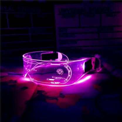 Colorful Flashing Sunglasses for Summer Parties
